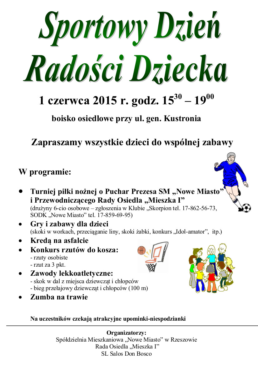 Sportowy Dzień Radości Dziecka